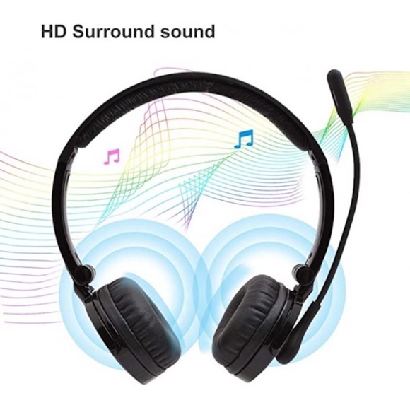 YAMAY M20 Bluetooth Headphones Bluetooth Headphones with Microphone, - Picture 3 of 13